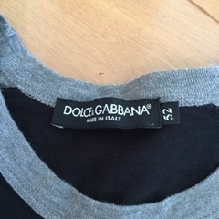 激安！！！ドルチェ&ガッバーナ D&G 長袖ロンTの画像
