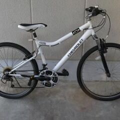 シボレー　マウンテンバイク 中古)シボレーマウンテンバイク（18段変速・タイヤ26x1．95）