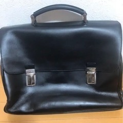 PRADA（プラダ）高級本革フルレザービジネスカバン