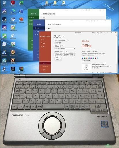【商談中/優良品】Let’s note CF-SZ6 i5 2.6~3.5G SSD:256G RAM:8G Office 2019 1920x1200