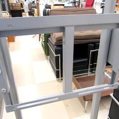 現状品 ハヤミ工業 テレビスタンド キャスター付き ディスプレイスタンド アイアンフレーム 可変式の画像