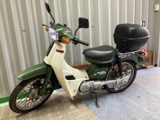 原付 ヤマハ タウンメイト50 セル付 自賠責 令和4年7月まであります。ひと回り大きなブロックタイヤ 他車リアサス キャブはOHして下さい。