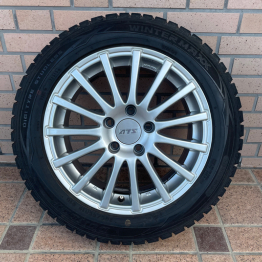 スタッドレスタイヤ　ホイール　4本セット　ダンロップウインターマックス01  バリやま