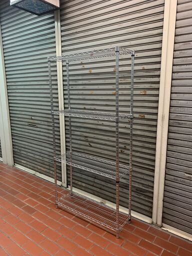 ステンレスラック　パイプ棚③