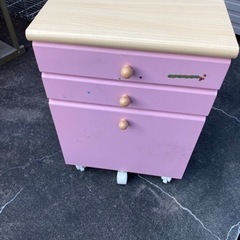 勉強机の収納の画像