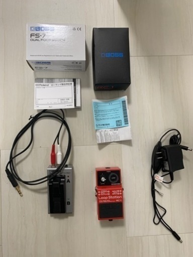 BOSS RC-1 ループステーション　フットスイッチFS-7付き