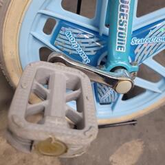 1114-064 ブリジストン 一輪車 空気入ってませんの画像