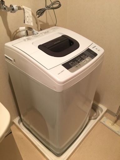 ※受付再開します※16年製　HITACHI 洗濯機5kg 説明書付き