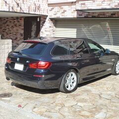 検査5年9月523iツーリング Mスポーツ 2000ccターボ/HDDナビ/idrive/Bluetoothオーディオ/地デジ/バックカメラ/デイライト/パドルシフト/ETCの画像