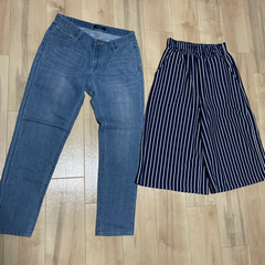 ボトムス7点（パンツ×6・スカート ×1）の画像