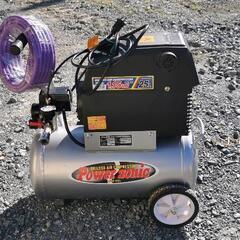 オイルレス エアコンプレッサ 25L