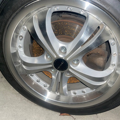 社外ホイール17インチ4本セットの画像