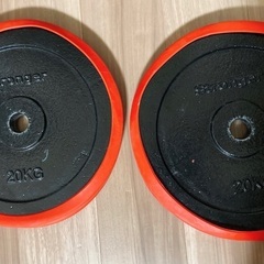 バーベル　プレート　20kg×2枚