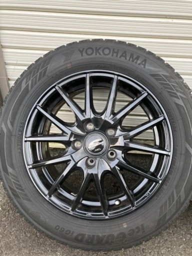 遠路はるばるチャレンジャーなパパさんと取引完了‼︎【値下げ交渉喜んで‼︎】美品　YOKOHAMA ヨコハマ16インチスタッドレス　アル