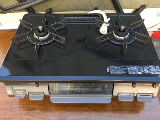美品■リンナイ 2020年12月製造 ガスコンロ 都市ガス用 12A13A■KSR670BKR Rinnai 都市ガステーブル（右強火）