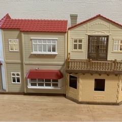 シルバニアファミリー　赤い屋根の大きなお家の画像