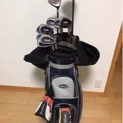 ゴルフクラブ　ゴルフバック付き　テーラーメイド