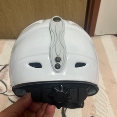 ヘルメット　白　断捨離します！！の画像