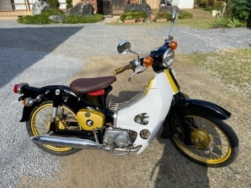 行灯カブc50  72ccエンジン積替え