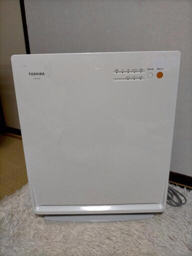 明日処分【TOSHIBA】空気清浄機 お手入れ簡単