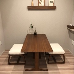 人気商品！お早めに！無印良品・リビングでもダイニングでもつかえる...