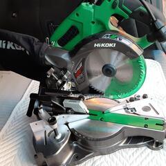 新品未使用【HiKOKI】コードレス卓上スライド丸のこ　バッテリ...