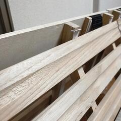 すのこマット折りたたみセミダブルの画像