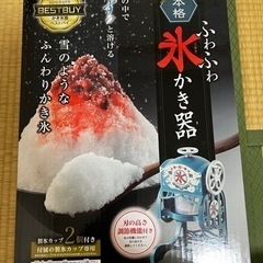 800円　氷かき器