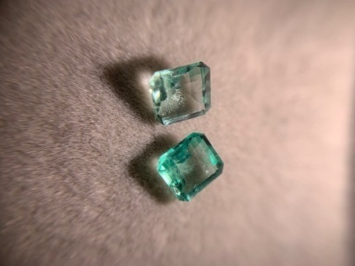 エメラルド　ルース　宝石　クリスマス前限定2つセット