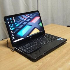 ご購入頂きました 難あり NEC Lavie PC-LS350B 15.6インチノートPC Win10 pro Office 2019 pro搭載 Core i3 メモリー4GB SSD 128GB DVDドライブ搭載 WiFi HDMI SDカードリーダー 装備の画像