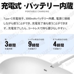 更に値下げ⤵️【美品】コードレス卓上加湿器　USB の画像