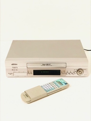 Victor S-VHSカセットレコーダー ビデオデッキ HR-V650 リモコン付き