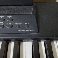 電子ピアノ  YAMAHA  P-80の画像