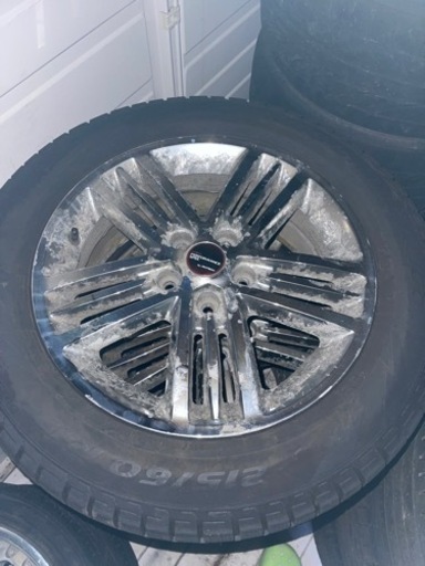 ホイール付きスタッドレス