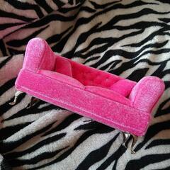 アクセサリーケース ソファー型 ピンクの画像
