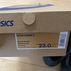 アシックススパイク23.0美品の画像