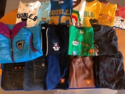 ミキハウス　110サイズ　16点セット　ダブルB ホットビスケッツ