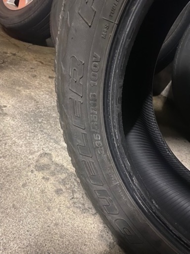235/55R18 タイヤのみ4本