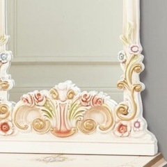 【新品】姫系オシャレなロココ調の姿見ミラー⭐︎70,563円相当の画像