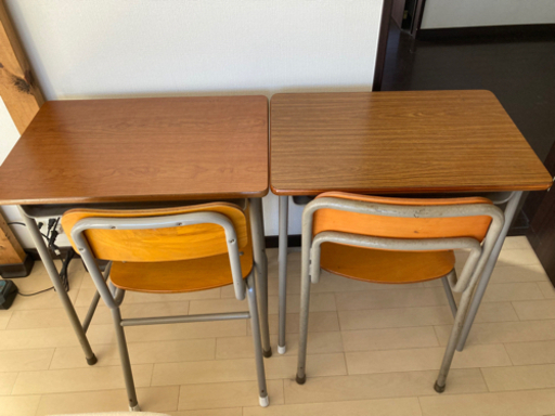 学校　学習机　1席分セット