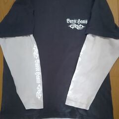 メンズ　ティーシャツ　ヴィンテージ　古着　綿100% OVER HEAD サイズLの画像