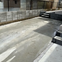 一般住宅外構、土木職人募集の画像