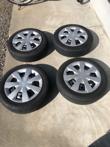ダイハツコンテ　純正ホイル　タイヤセットです。
