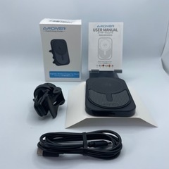ワイヤレス充電車載ホルダー　Cタイプ急速充電の画像