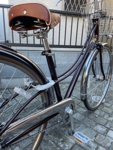 値下げ！ブリヂストン　ロココ　自転車　ブラウン