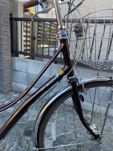 値下げ！ブリヂストン　ロココ　自転車　ブラウン