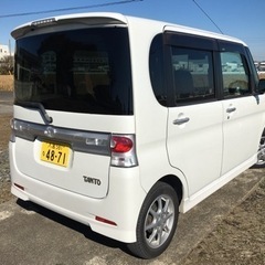【車検2年取得済み！整備多数！】タントカスタムRS リアモニター付きの画像