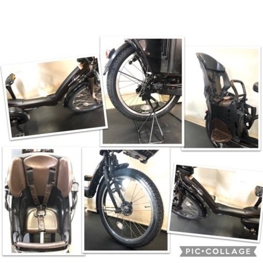 関東全域送料無料 保証付き 電動自転車 ヤマハ パスキッスミニ 20インチ 3人乗り 8.7ah デジタル