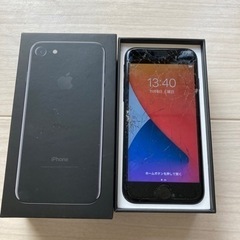 iPhone 7 ブラック　32GB (訳あり)