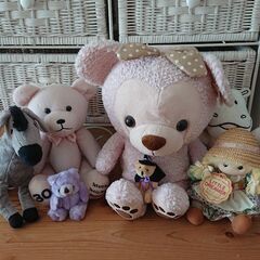 ぬいぐるみ7点セット